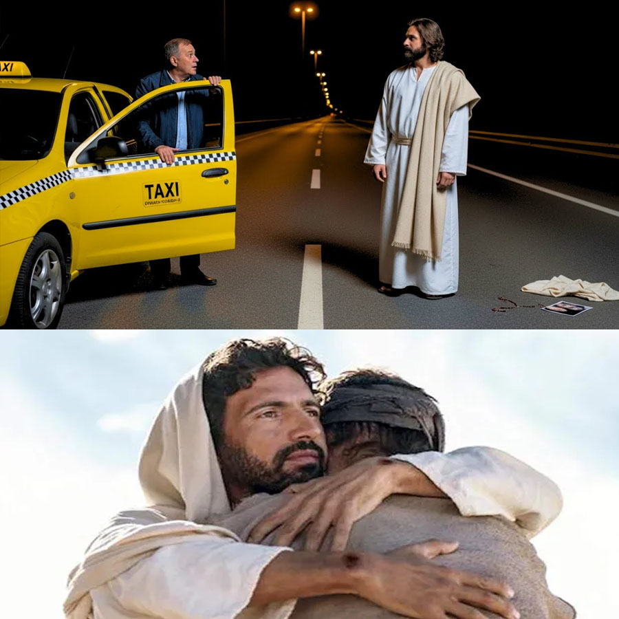 EGY TAXISOFÓR FELVESZTE JÉZUST AZ AUTÓPÁLYÁN, ÉS EZEKET A HIHETETLEN SZAVAKAT HALLOTTA…