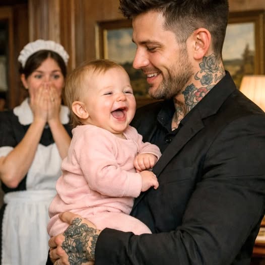 AZ EGYEDÜLÁLLÓ ANYA MAGÁVAL VITTE A BETEG BABÁJÁT A MUNKÁBA… SOHA NEM GONDOLTA, HOGY A FÉRFI, AKI ABBAN A KÚRIÁBAN VÁRTA RÁ, AZ EGYIK LEGHATÁSOSABB MAFFIACSALÁD FŐNÖKE.