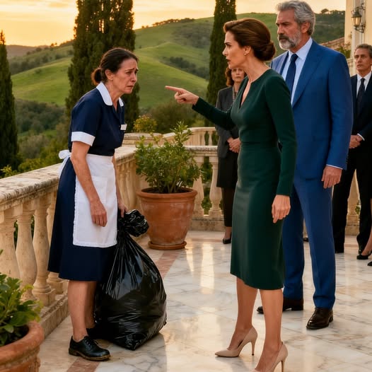 Milliomos rajtakapja a barátnőjét, amint megalázza a szobalányt… amit tett, mindenkit megdöbbentett!