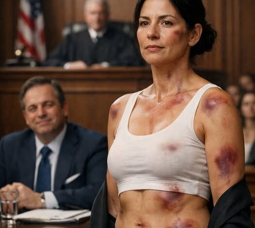 „NEM VOLTÁL TÖBB, MINT EGY FAJTATEJŰ… KÖNNYŰ LOVAGLNI” – GÚNYOLÓDOTTA A FÉRJE A VÁLÓPERES TÁRGYALÁS SORÁN… DE AMIKOR MINDENKI ELŐTT LEVÁGTA RUHÁJÁNAK KÜLSŐ RÉTEGÉT, AZ EGÉSZ TÁRGYALÓTEREM ELCSENDESÜLT.