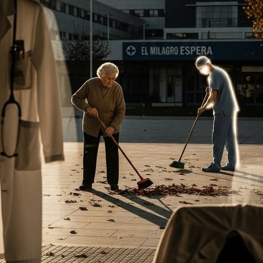 Nem alamizsnát kért a kórházon kívül seprő öregasszony… azt remélte, hogy kijön a lány, akit harminc éve loptak el tőle. És azon az éjszakán, amikor végre felismerte, az orvos megvetéssel nézett rá… anélkül, hogy tudta volna, hogy ugyanolyan vére van, mint neki.