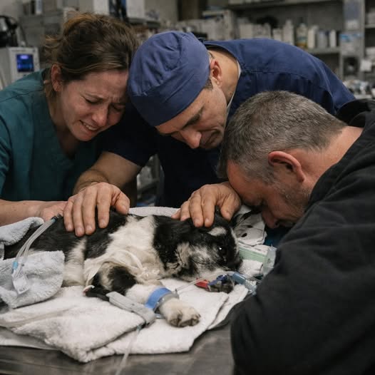 AZ ÁLLATORVORS, AKIBEN MINDENKI BIZTOTT, ELütötte, úgy vonszolta, mintha szemete volna… ÉS MEGHAGYTA AZ ÚT OLDALÁN.