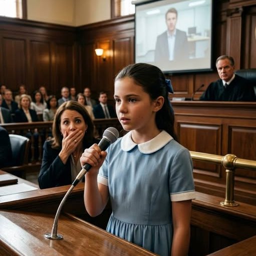 A férjem beadta a válókeresetet, és a tízéves lányom megkérdezte a bírót: „Tisztelt Bíróság, mutathatok valamit, amiről anyám nem tud?”