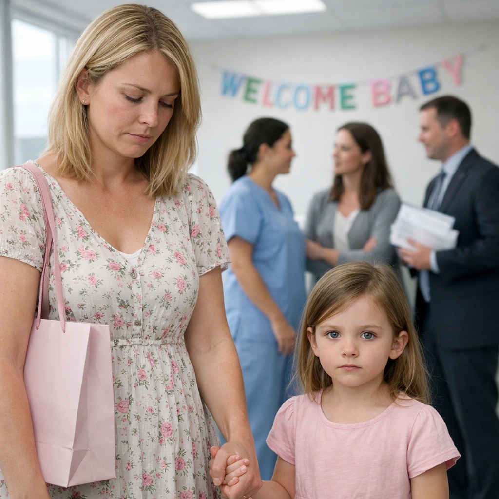 Meine Familie hat eine Überraschungsparty für das neue Baby meines Bruders veranstaltet – aber sie haben weder mich noch meine Tochter eingeladen. Als wir ein Geschenk abgeben wollten, zischte meine Mutter: “Du solltest nicht hier sein.” Meine Tochter hielt ihre Hand, lächelte und sagte: “Ich weiß… deshalb habe ich auch Papas Anwalt mitgebracht.” Plötzlich lächelte niemand mehr. – Nachrichten