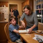 Ein zehnjähriger Junge flehte seine Familie an, ihm den Gips abzunehmen, aber sie dachten, er übertreibe… Bis die Babysitterin sie zerbrach und die Wahrheit enthüllte.